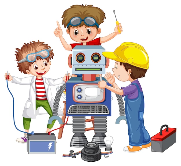Roboty bajka które uczą i bawią dzieci skutecznie